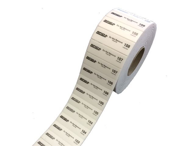 Disposable UHF chip on a 3 mm foam spacer