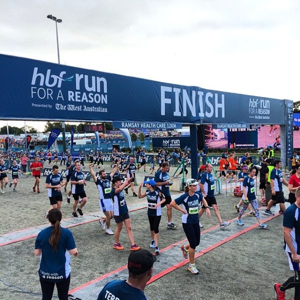 30,000 Runners at HBF Run for a Reason RFID Race Timing Systems